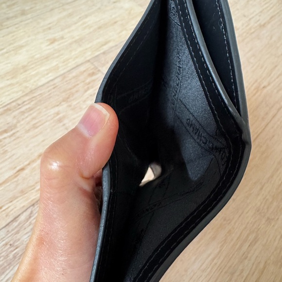 Longchamp Le Roseau Wallet in Black - Picture 5 of 9